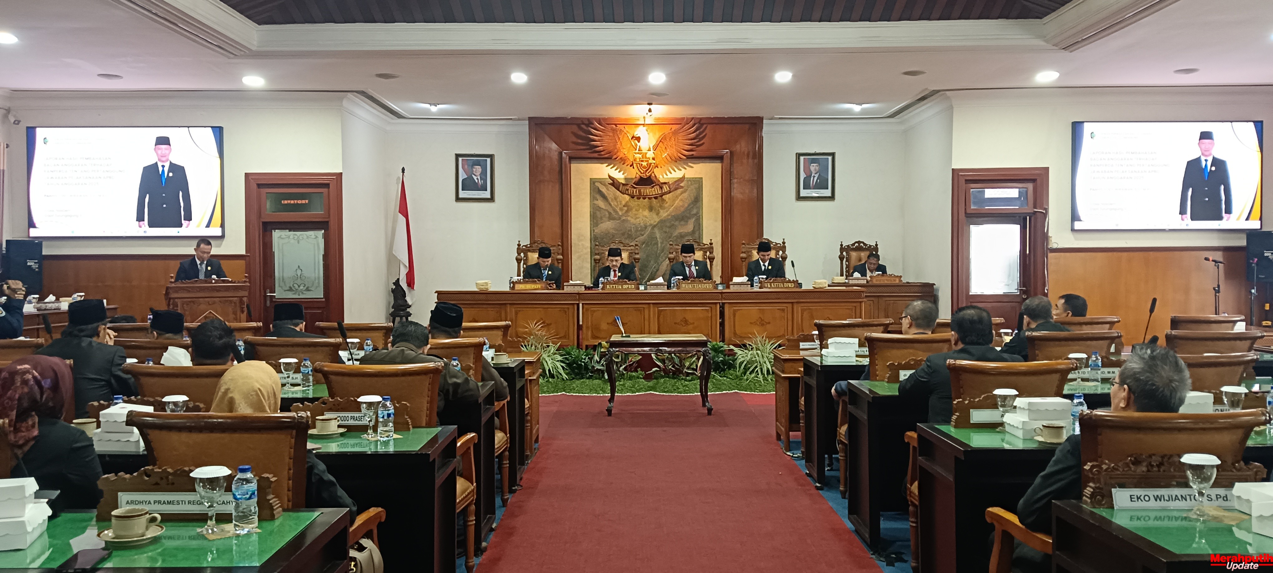DPRD Tulungagung Gelar Paripurna 3 Agenda Utama - Dari Pertanggungjawaban APBD hingga Pelantikan PAW